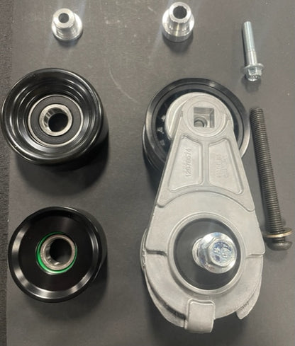 LT Gen V - Water Pump Complete L83,L86,L84 L87 L8T 2014-up Silverado Truck Engines and 6 rib Supercharger Idler and Tensioner